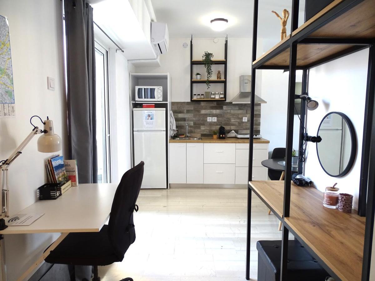 אתונה Hermes New & Comfy Studio - 25' Walk To The Acropolis מראה חיצוני תמונה